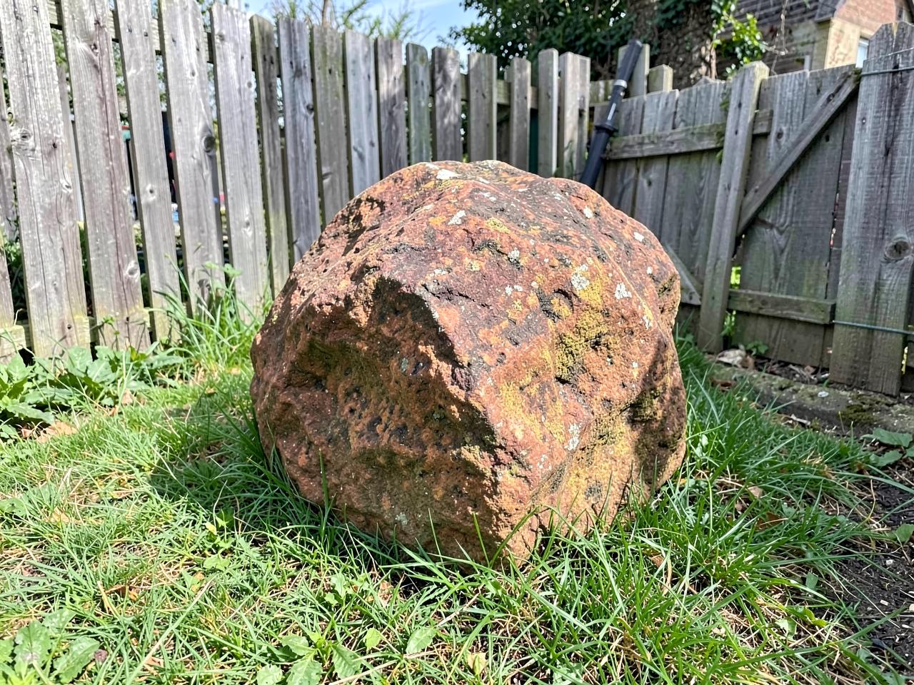 Roodbruine zwerfkei #031 — foto 1